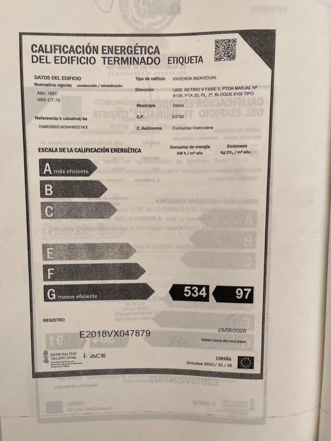 Apartamento La urbanización cerca del mar Dénia Exterior foto